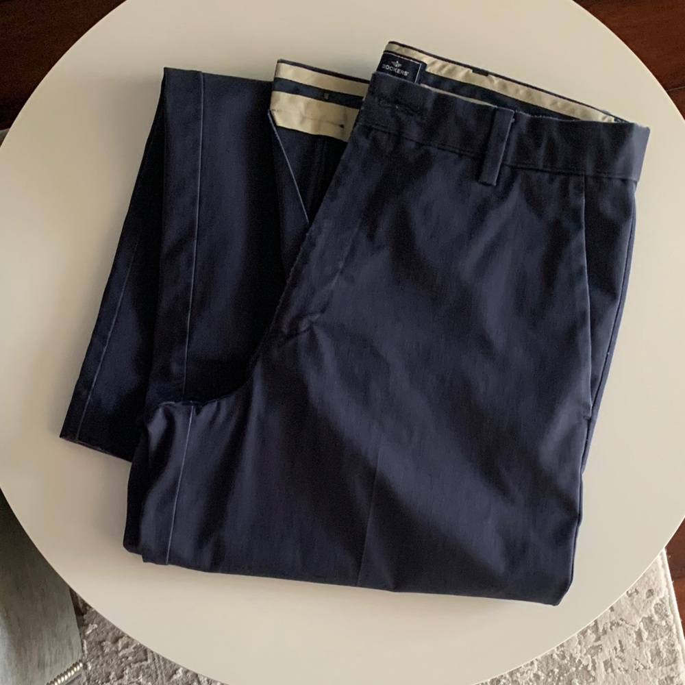 Dockers Men's Dark Blue Chinos